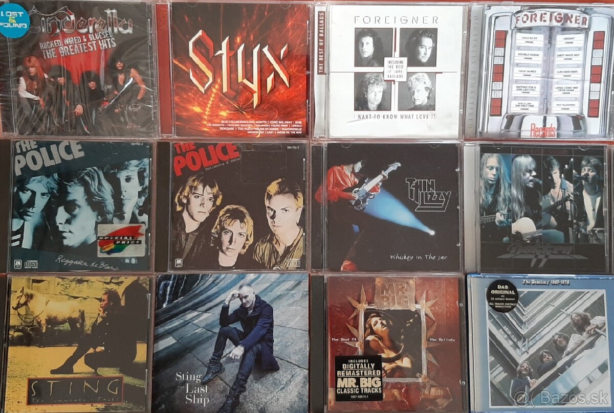 CD predaj: hard'n'heavy, metal,rock,pop... - 2
