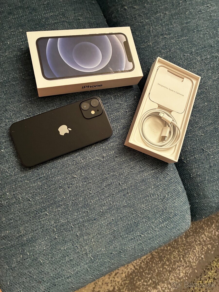 I phone 12 mini 128gb v záruke, super stav - 2