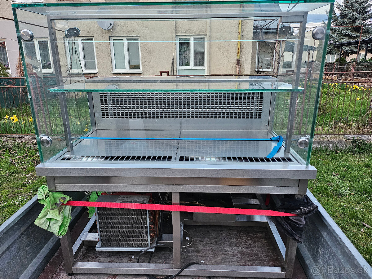 Gastro, cukrárska, cukrárenská chladiaca vitrína - 2