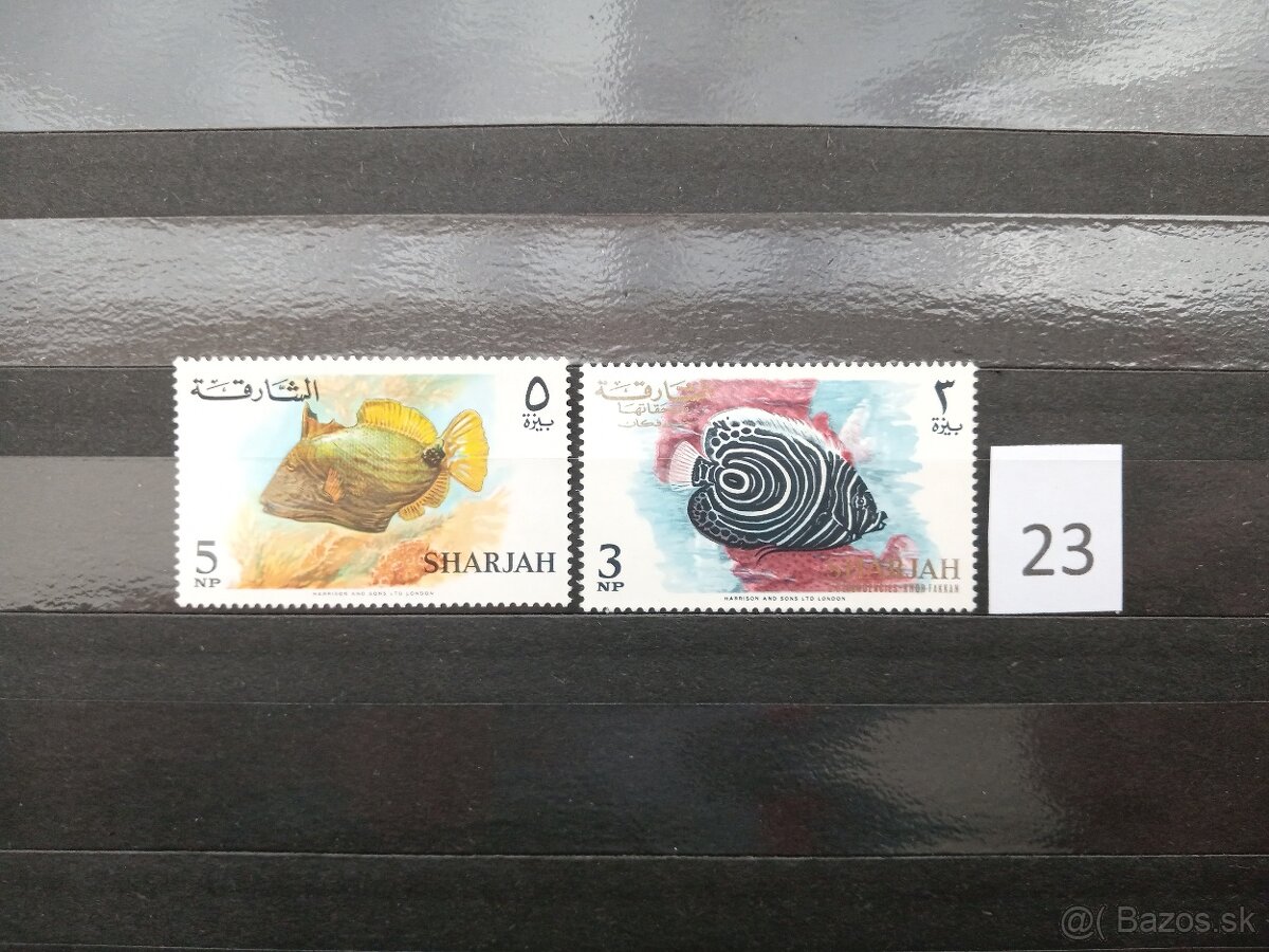 Poštové známky č.488 - ÁZIA - II. - 20 ks sérií - 2