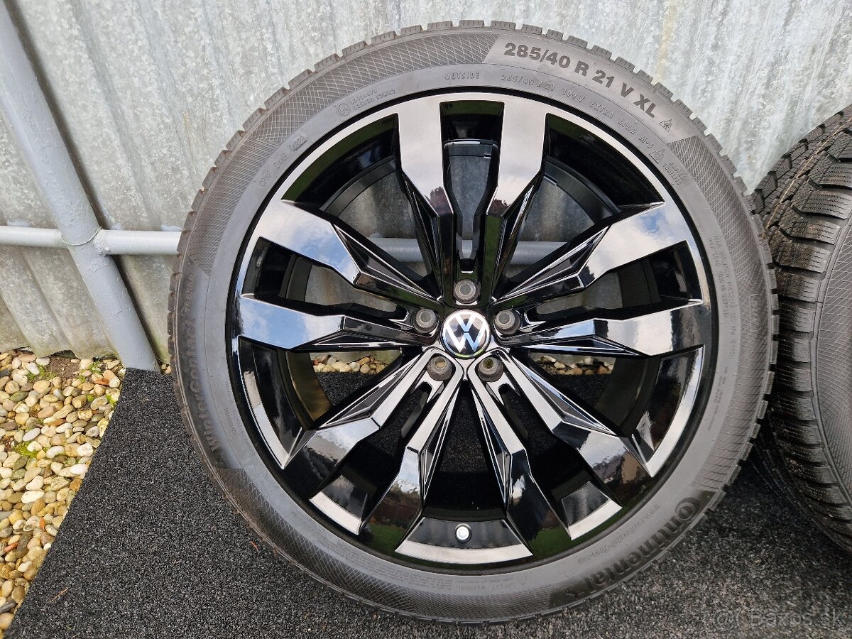 VW Suzuka R21 Touareg Rline 5x112 R21 285/40 R21 Nepoužite - 2