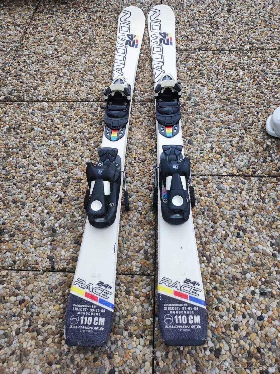 Detské lyže+ lyžiarky - 2