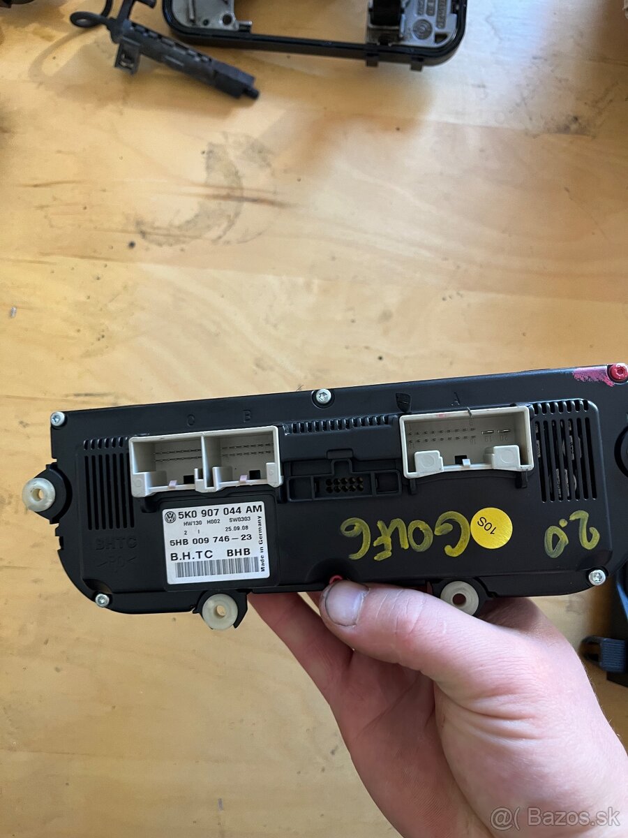 Klimatronic panel Golf 6,Passat B6-B7,CC, 5K0907044AM - 2