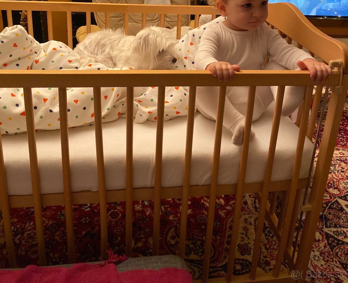 Detska drevena postielka - 2