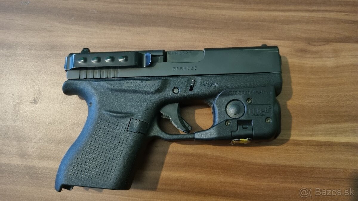 Predávam Glock 43 9mm Luger. - 2