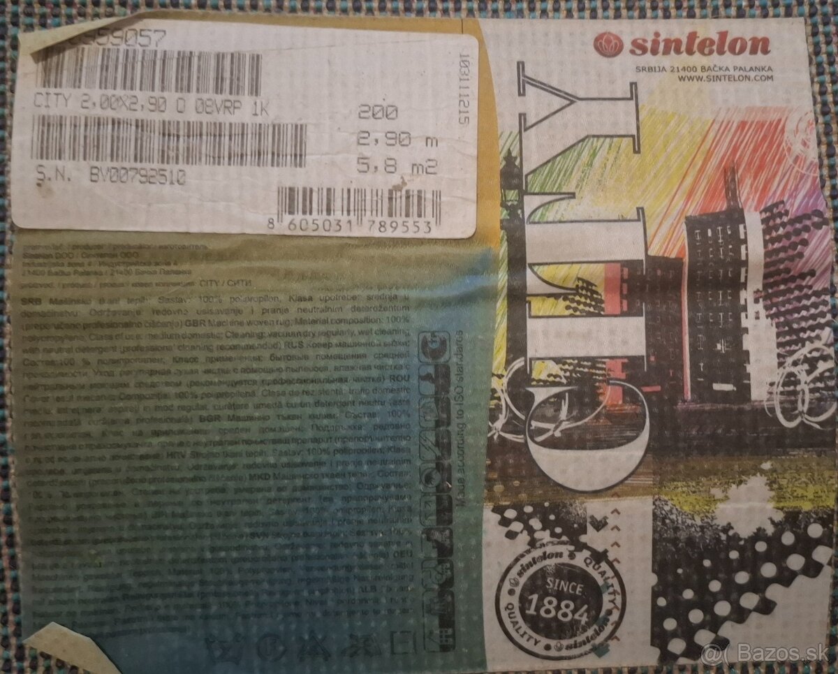 Predám farebný koberec - 2