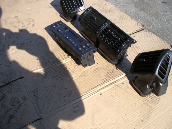 bmw e46 naduchy palubnej dosky mriezky ventilatora - - 2