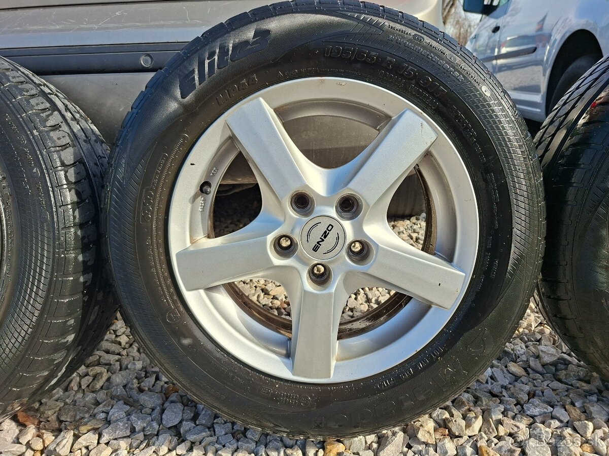 Hlinikove disky + pneu. na Opel - 2