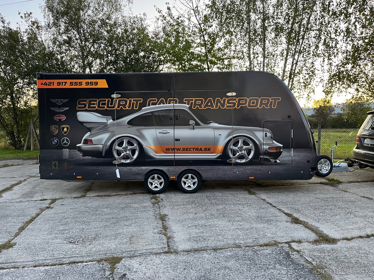 Krytý autoprepravník - preprava - 2