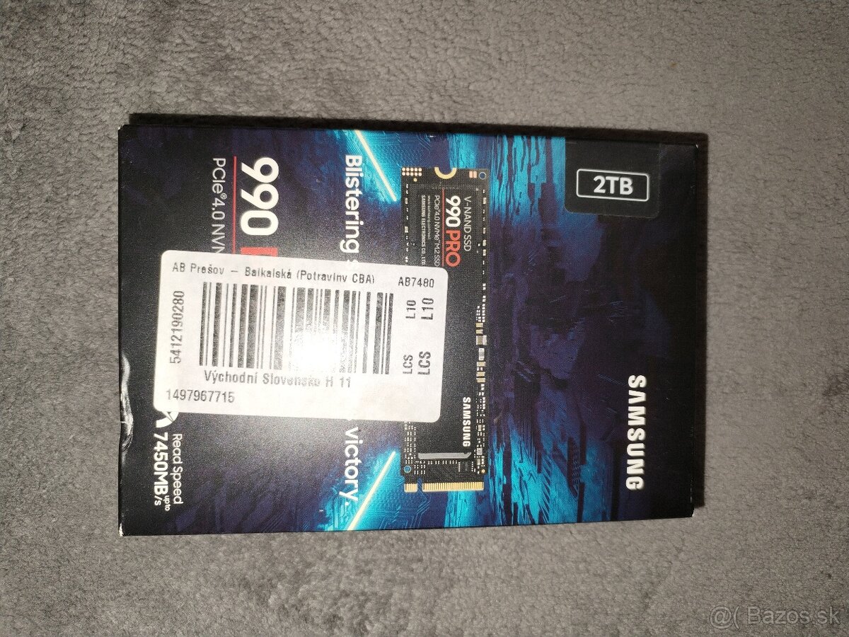 Samsung 990 PRO 2TB NVMe M.2 SSD - 2