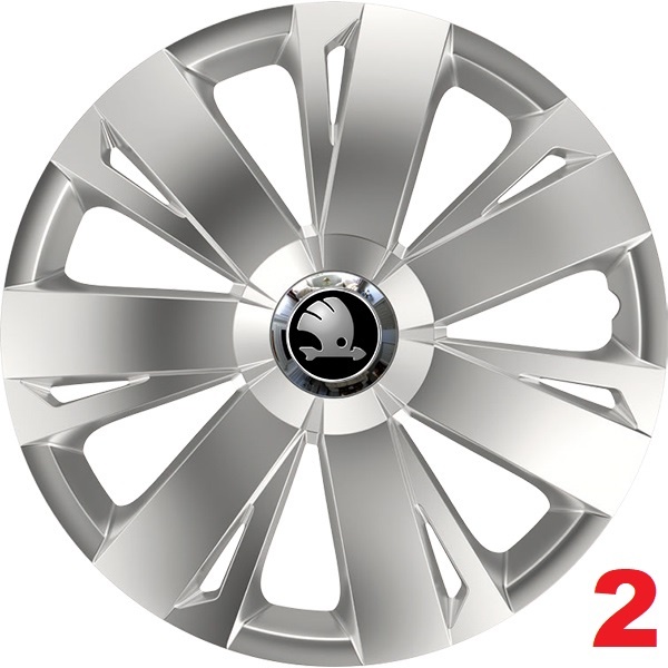7,50€/1ks - DOPRAVA ZADARMO ŠKODA - KRYTY - PUKLICE - R15,16 - 2