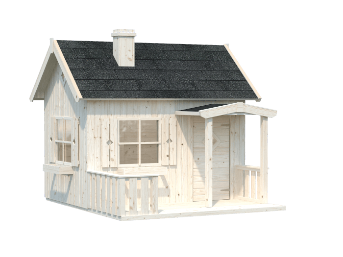 Detský drevený domček OTTO – veľký záhradný domček pre deti - 2