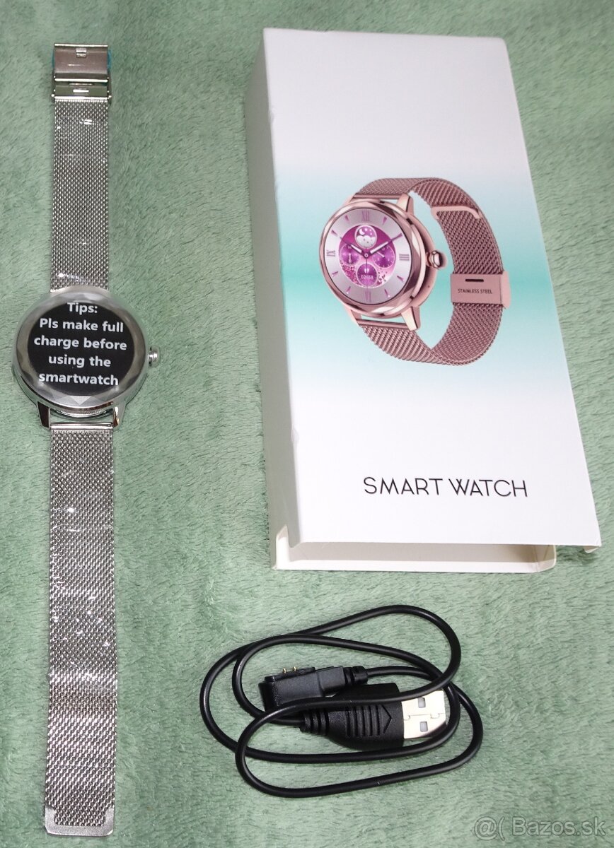 Predám elegantné dámske fitnes hodinky RoHS-komplet - 2