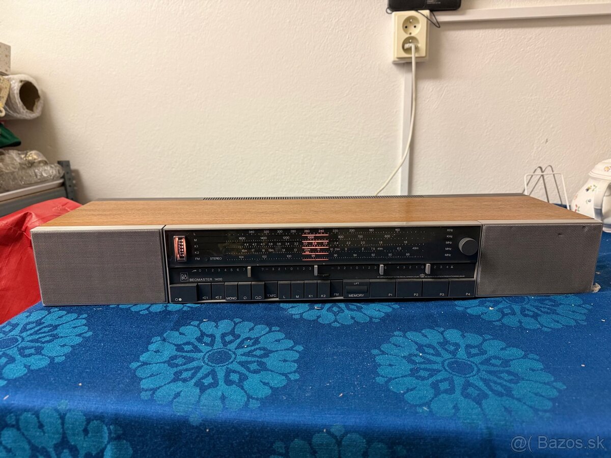 Bang a Olufsen Beomaster 1400 (retro radio) 1980 - 2