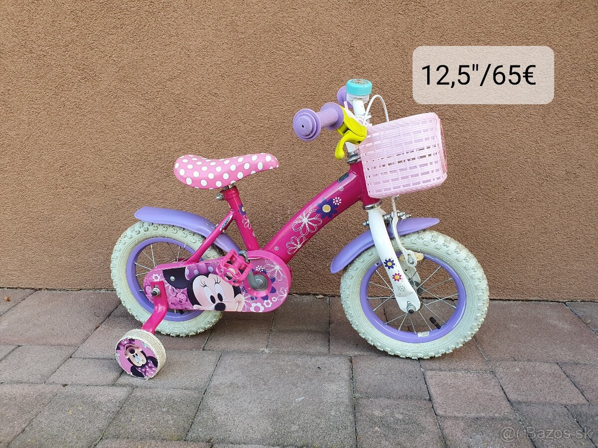 Predám detský 12 1/2" bicykel - 2
