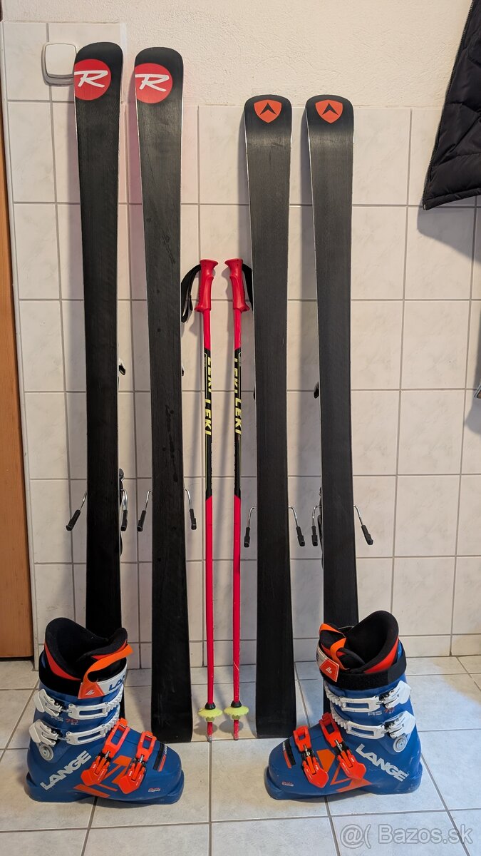 Predam detske / juniorske lyze Rossignol a lyziarky Lange - 2