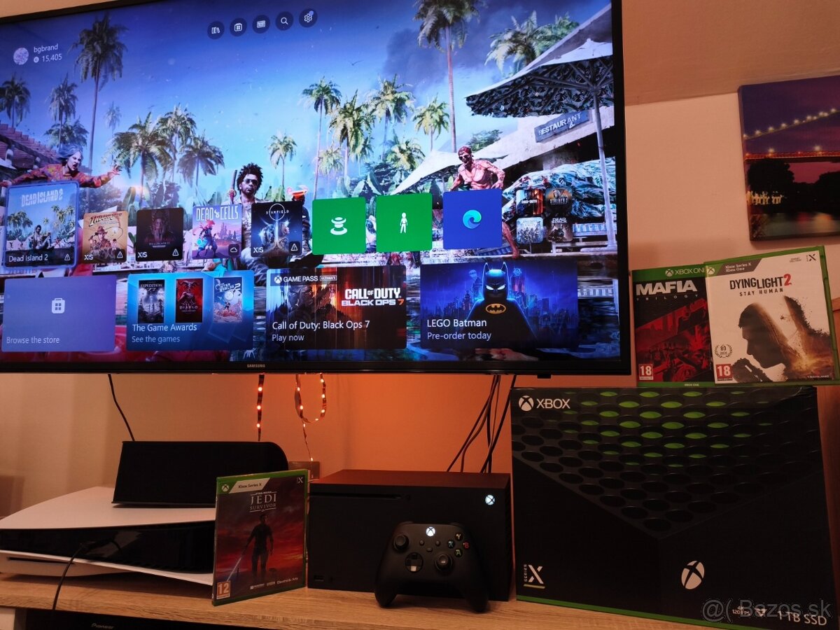 Xbox Series X 1 TB + 1x ovládač + 3 hry + orig. krabica - 2