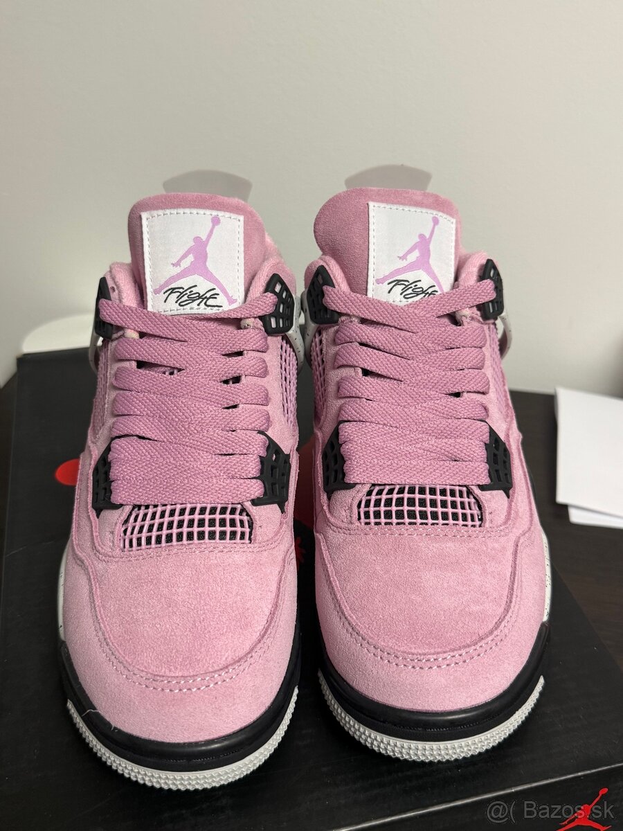 Jordan 4 ruzove tenisky Oreo Pink - 2