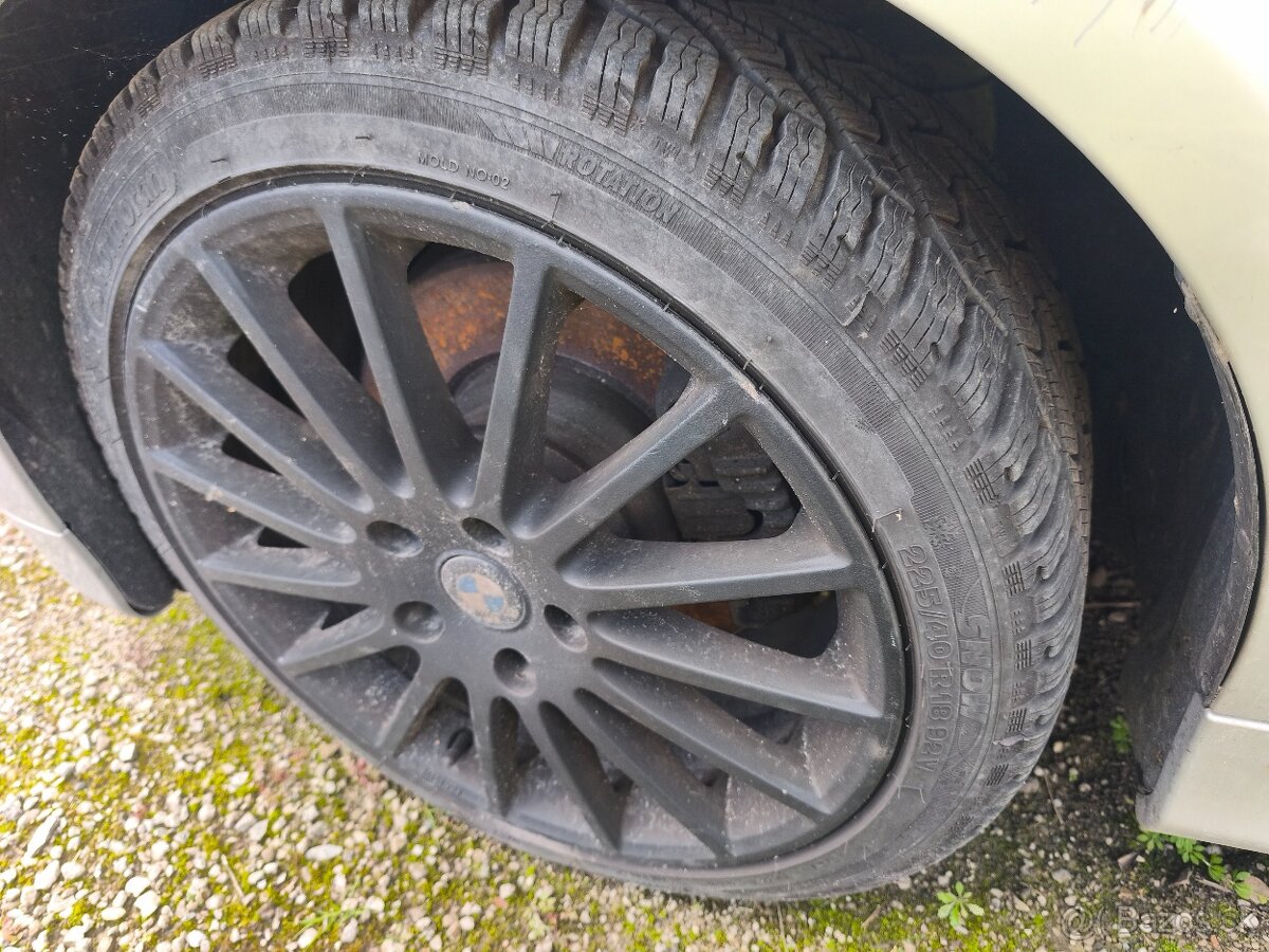 Sada kolies BMW 5x120 r18 pneu 225/40 R18 dot4124 - 2