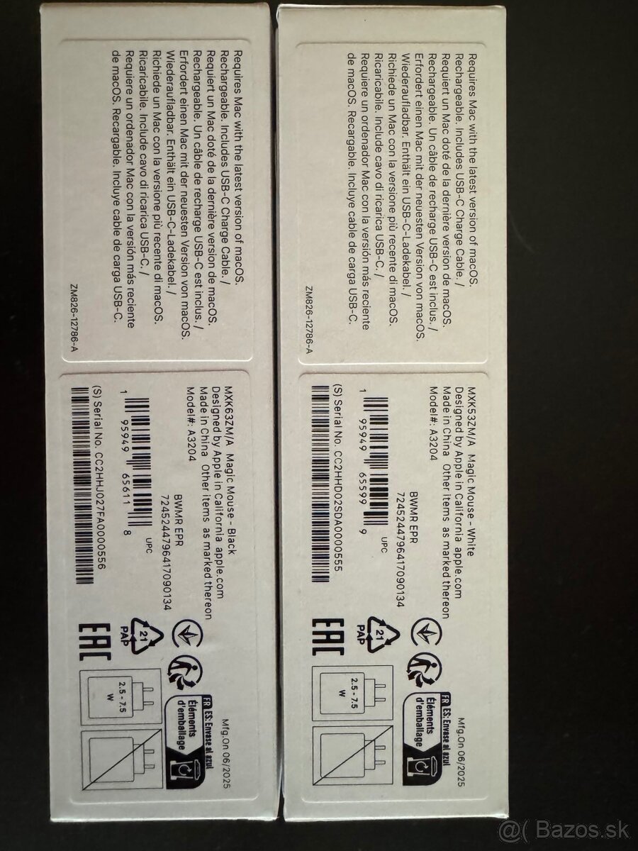 Predám Apple Magic Mouse čierna nová zabalená - 2