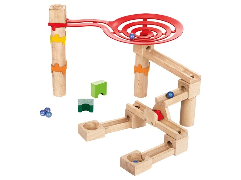 Drevená guľôčková dráha - 2