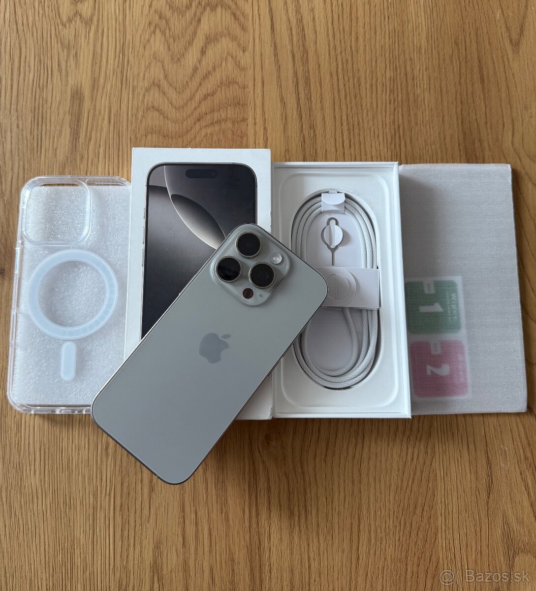 iPhone 16 Pro 256 gb Natural Titanium v záruke - 2