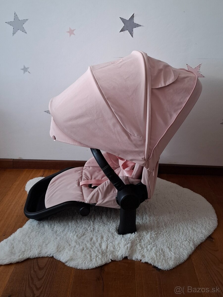 Sedenie + poťah cybex priam 4.0 peach pink - 2