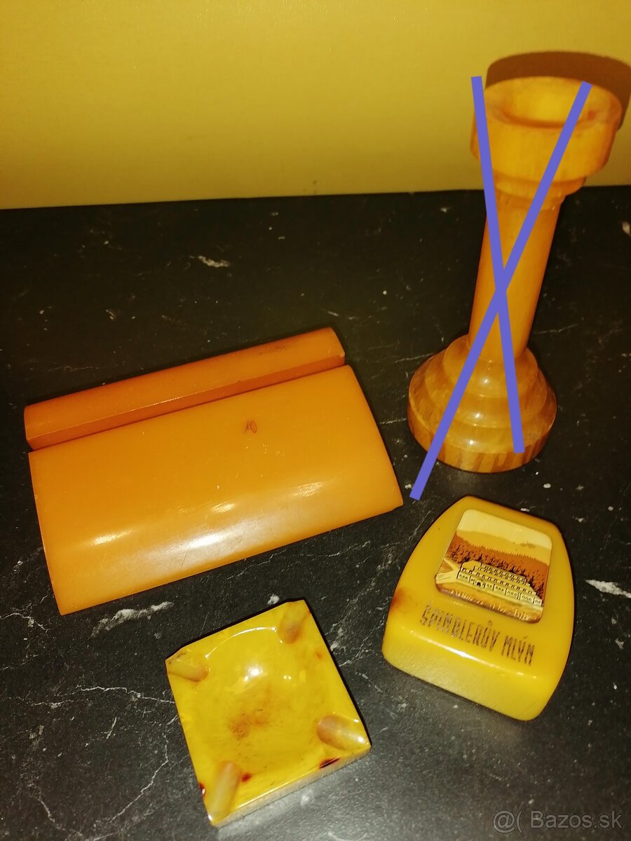 Bakelitové veci. - 2