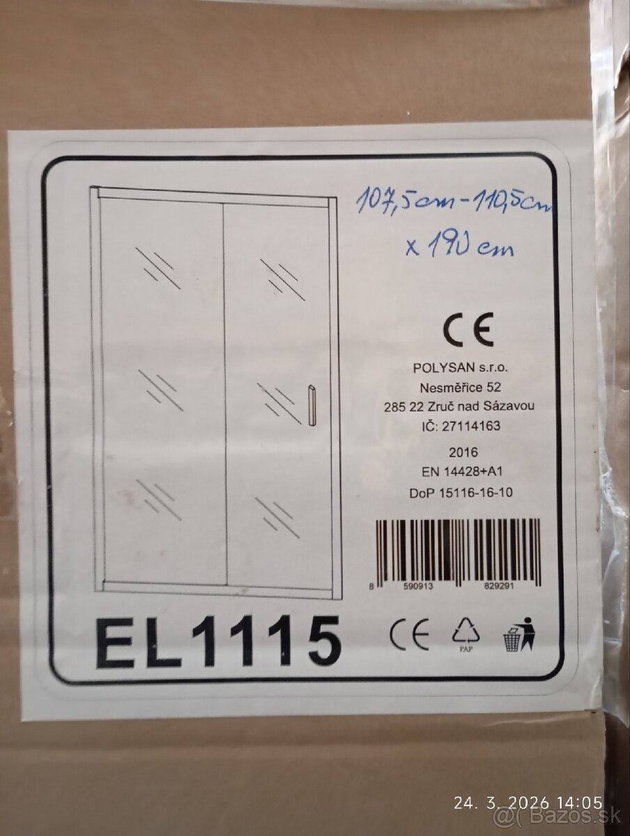 Sprchové posuvné dvere - 2