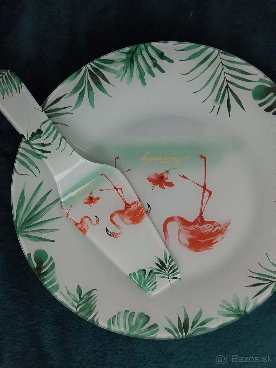 Sklenený podnos - 2