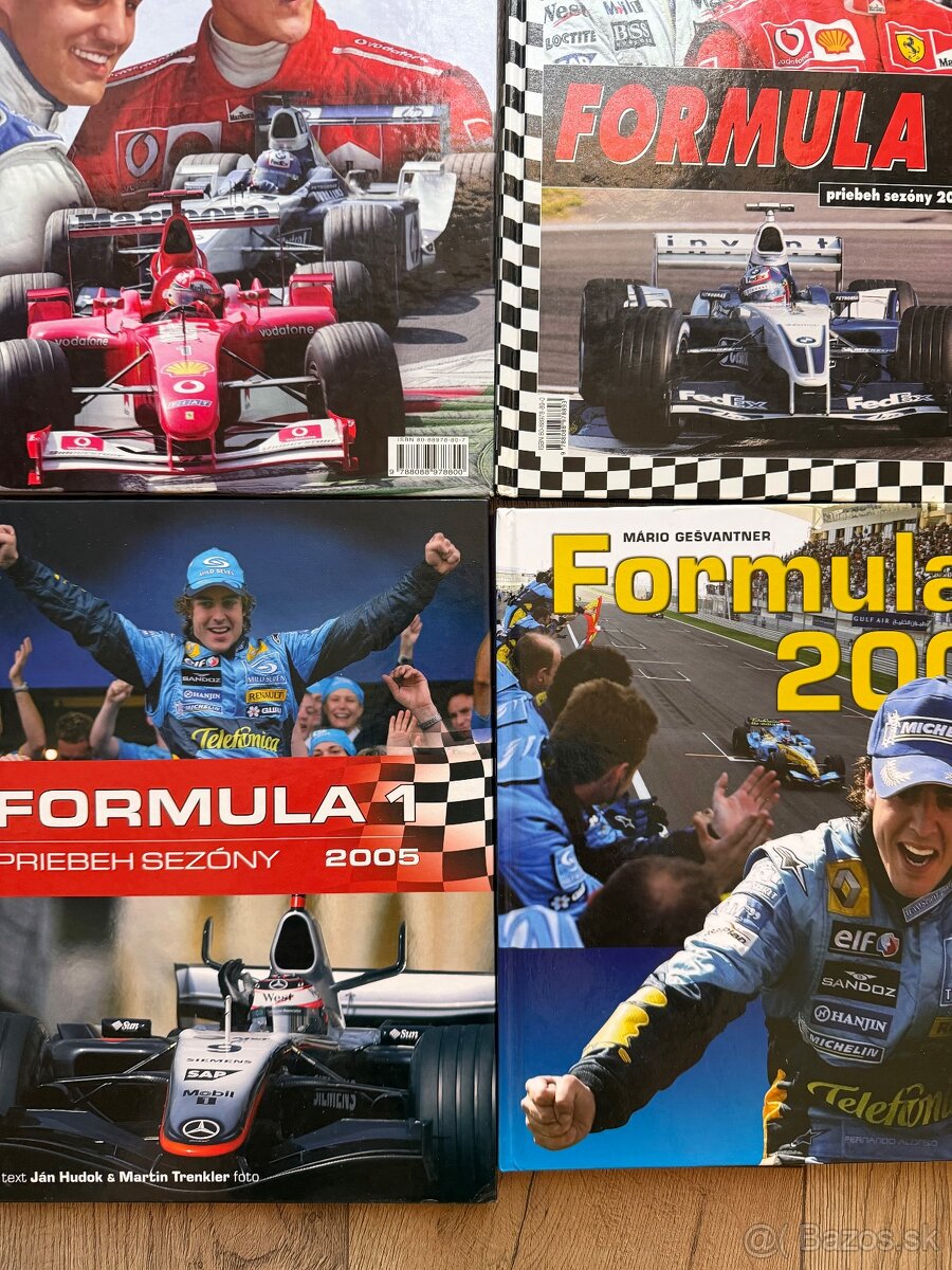 Knihy Formula 1, roky 2000-2005 - 2