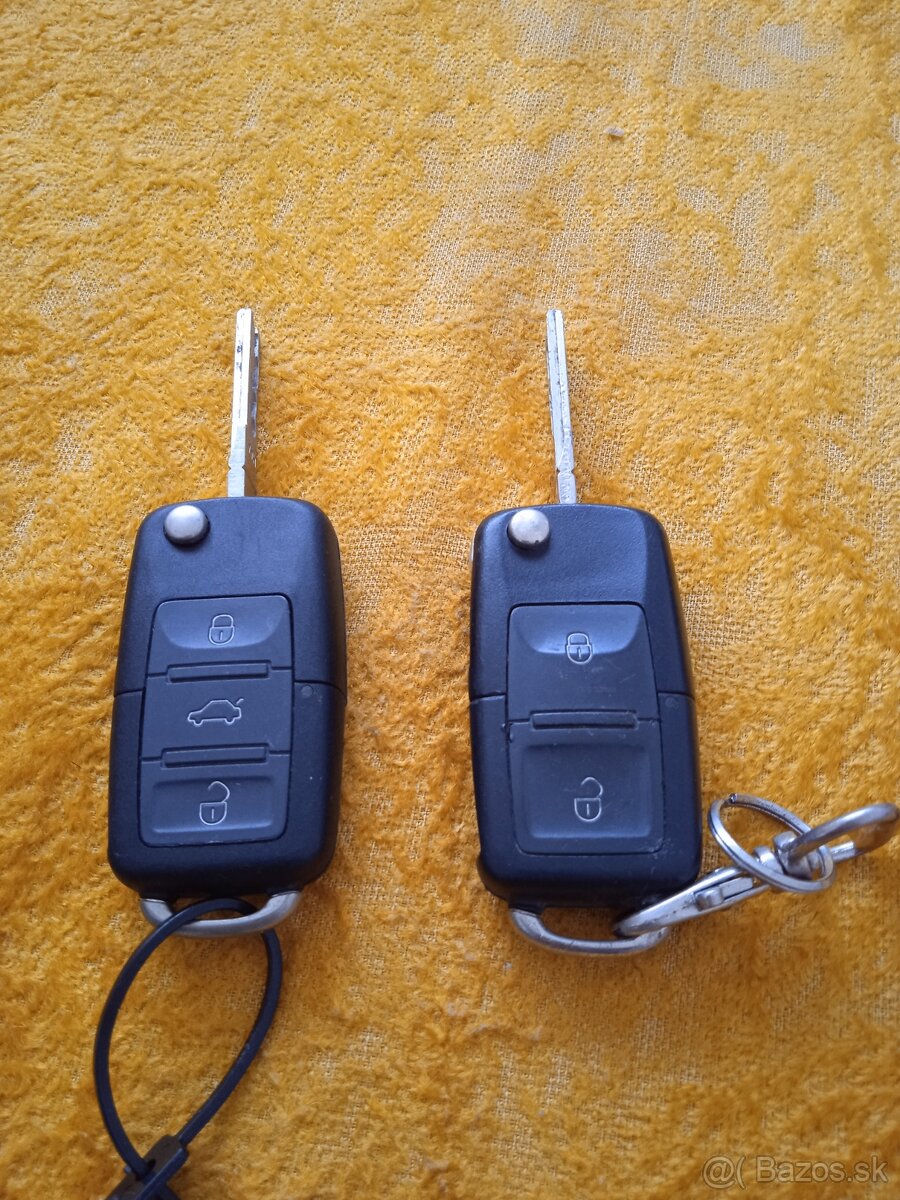 Kľúče Škoda a VW - 2