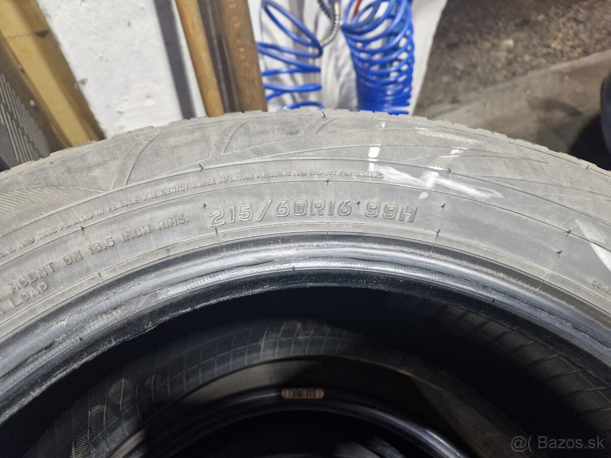 Zimne pneumatiky M+S 215/60 R16 99H - 2