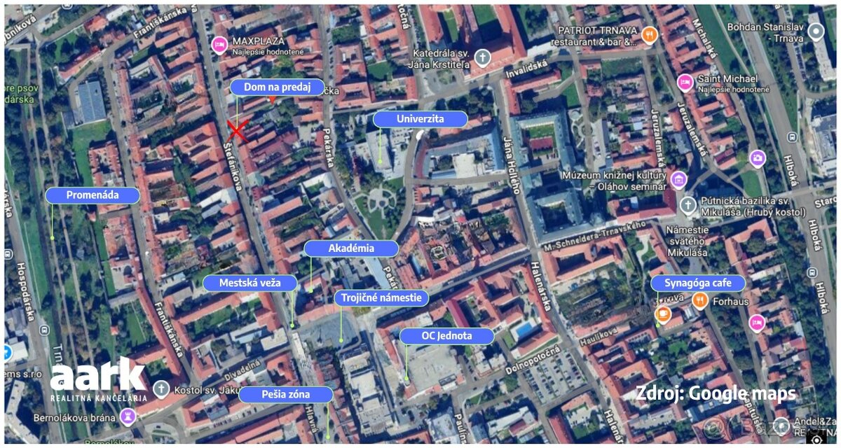 AARK: Rodinný dom s výkladom, Štefánikova, Trnava - CENTRUM - 2