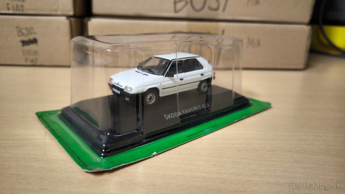 Mix modelov Kaleidoskop Škoda 1:43. - 2