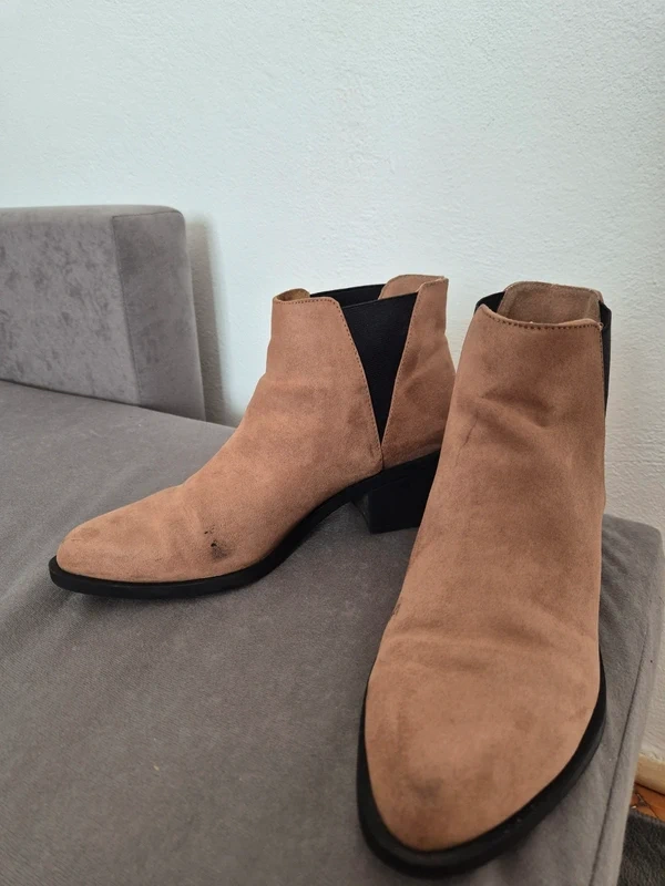 Hnedé jesenné topánky - 2