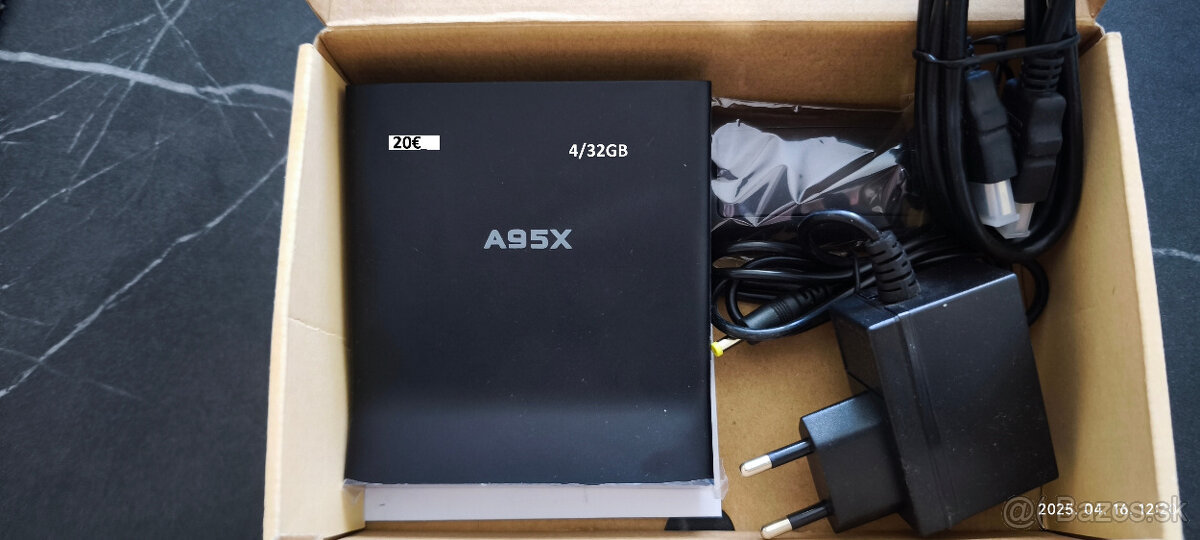 ANDROID BOX 20 eur/ks - 2