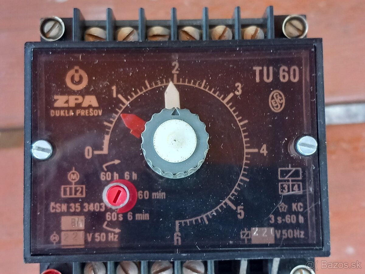 Predám časové relátka, pomocné relé a optoelektr.snímač - 2