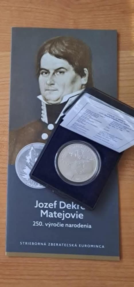 Pamatny list plus minca Jozef Dekret Matejovie - 2
