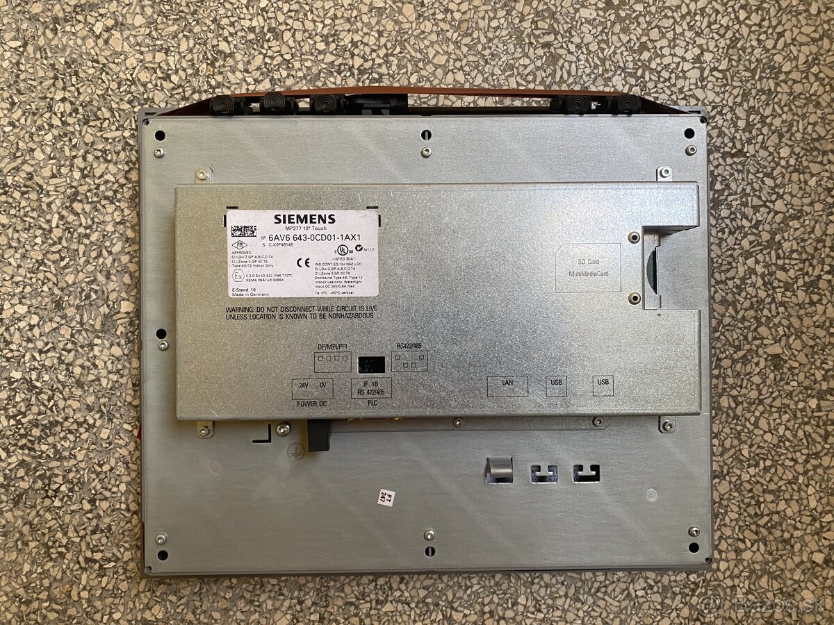 Simatic Siemens MP277 10 palcový Multi Panel MP277 - 2