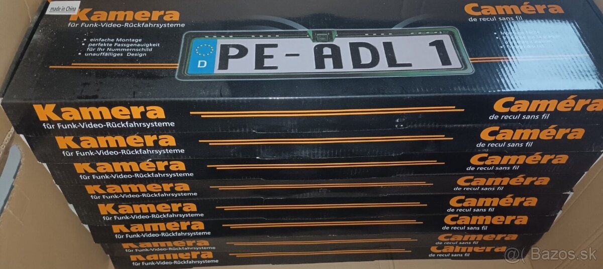 Držiak SPŽ so vstavanou kamerou - 2