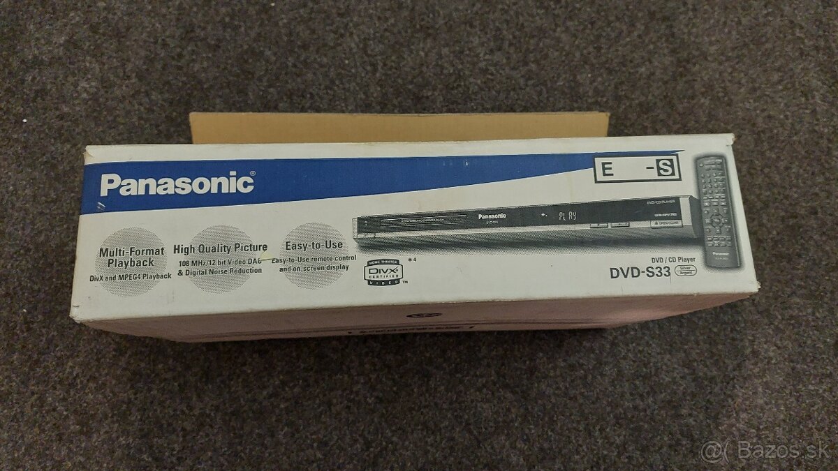 DVD prehrávač PANASONIC DVD S33 - 2