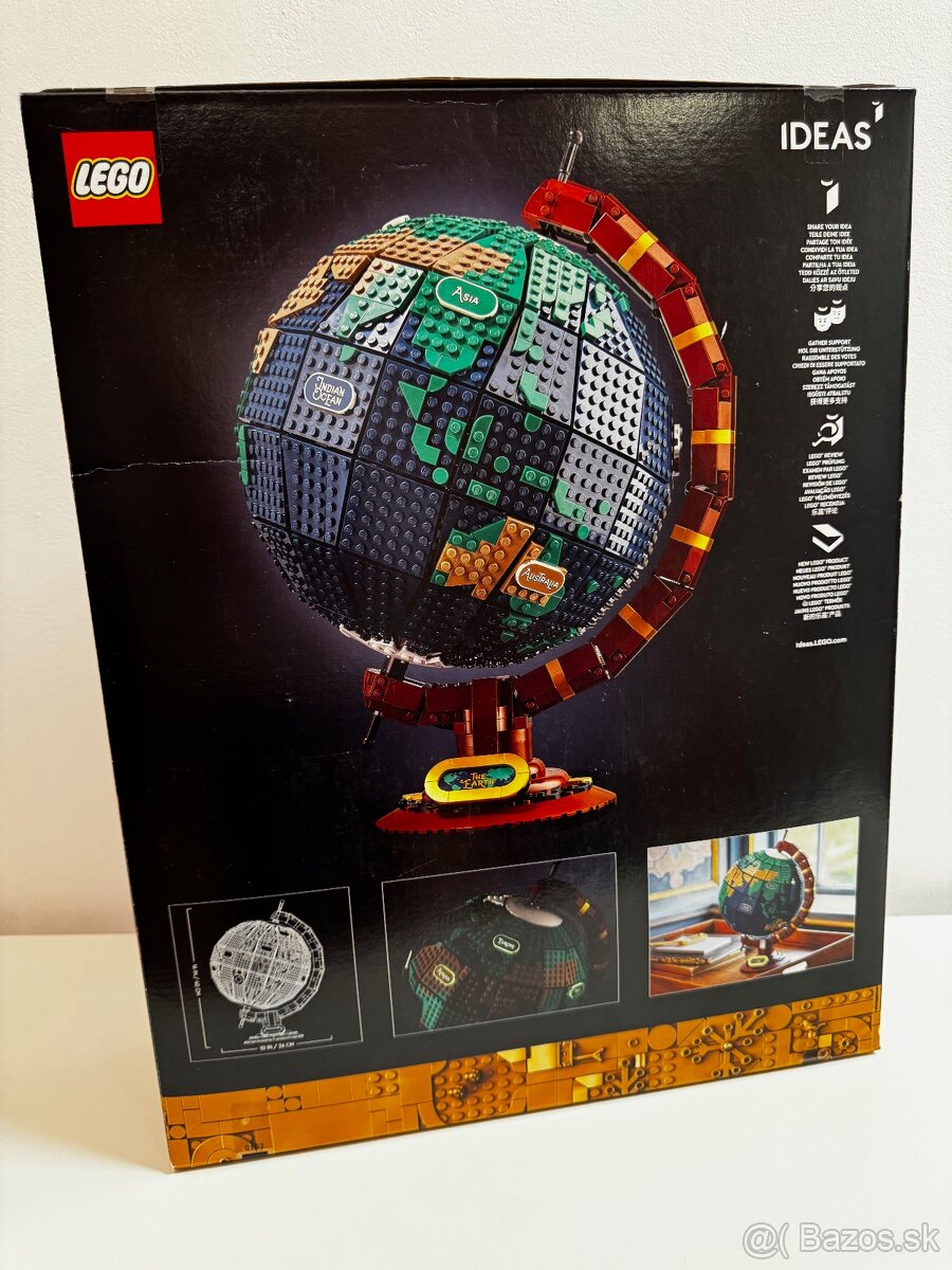 PREDÁM LEGO IDEAS 21332: GLÓBUS - 2