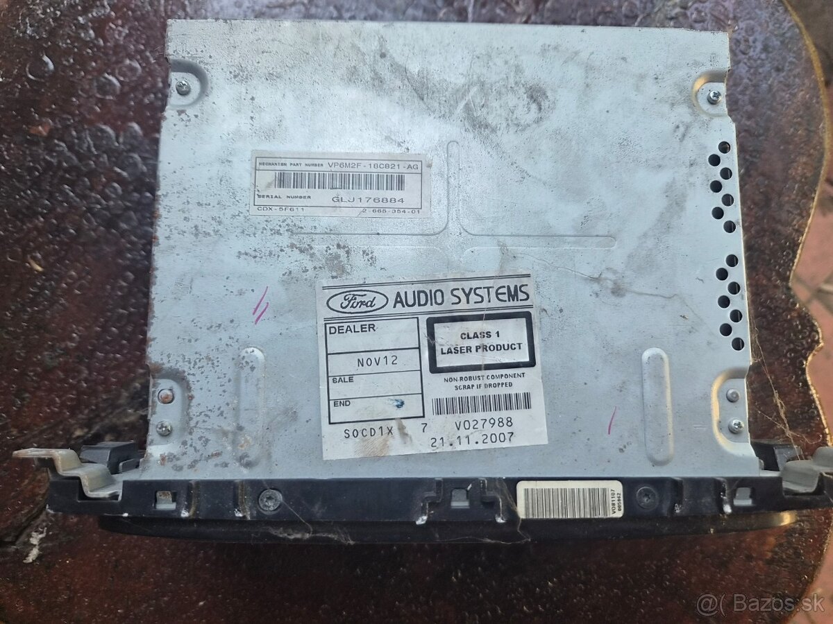 Autoradio SONY FORD , Focus mk2,Mondeo,s max, c max - 2