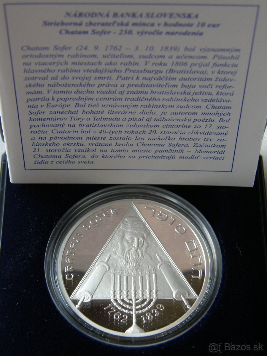10 € Chatam Sofer 2012 PROOF - 2