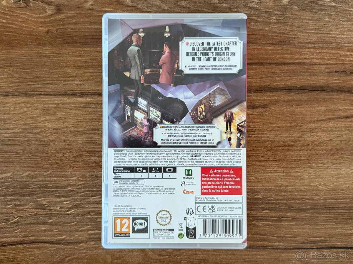 Hercule Poirot The London Case na Nintendo Switch - 2