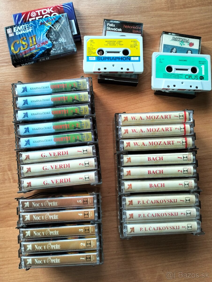 Predám MGF kazety, CD, VHS - 2