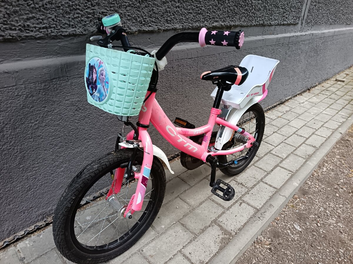 Dievčenský bicykel CTM 16" - 2