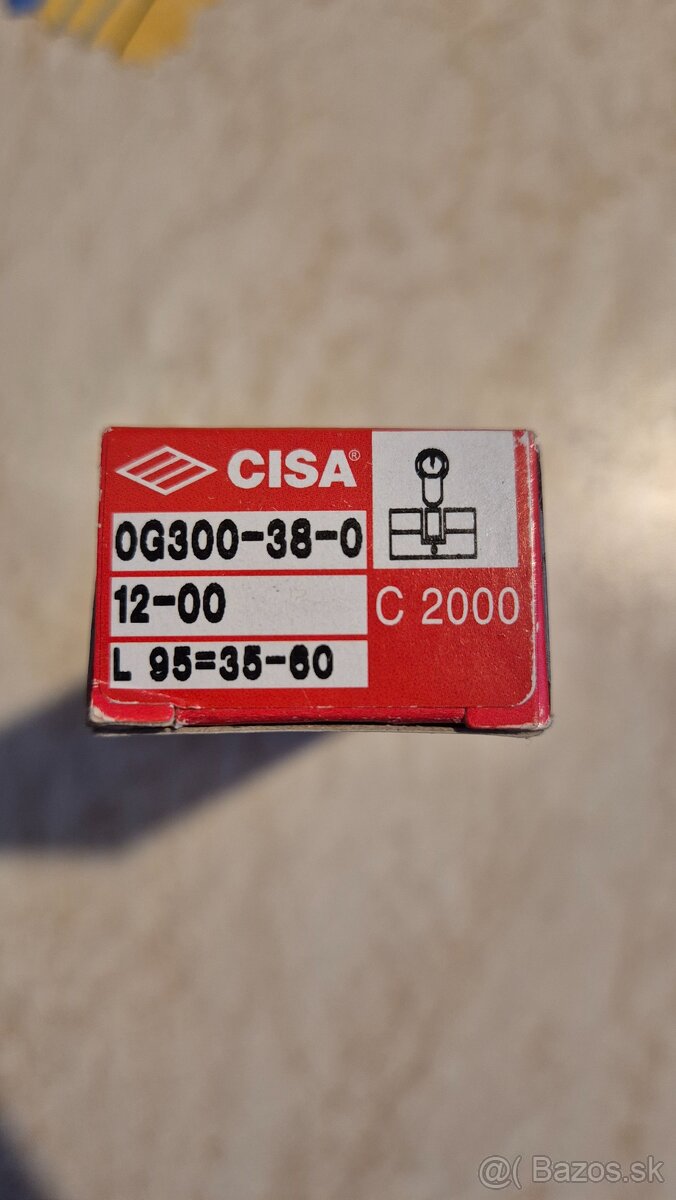 Nove vlozky CISA 2000 - 2