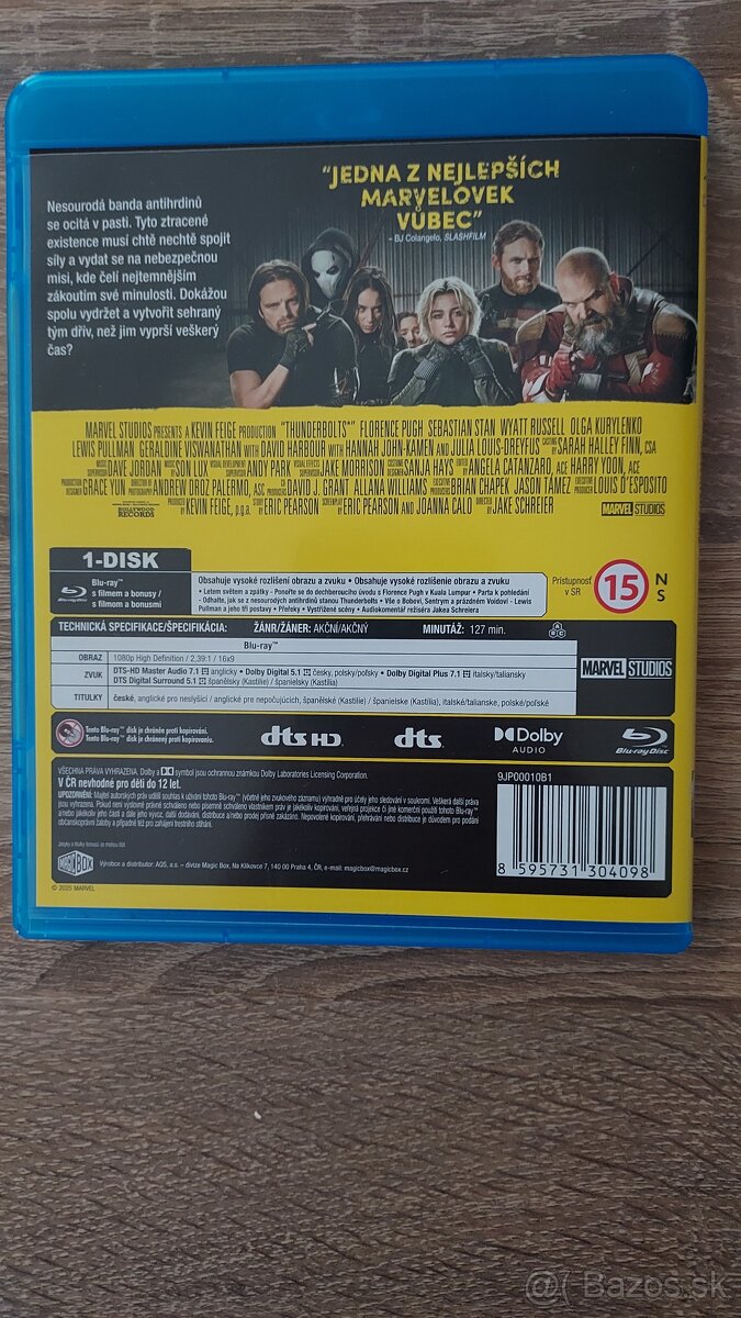 Blu-ray film Thunderbolts - 2